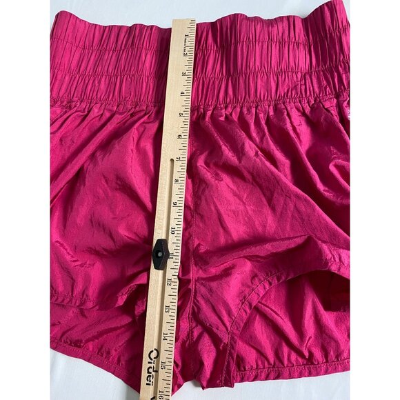Free People Movement The Way Home Running Shorts Women XL Pink Athleisure Gym - Picture 9 of 12